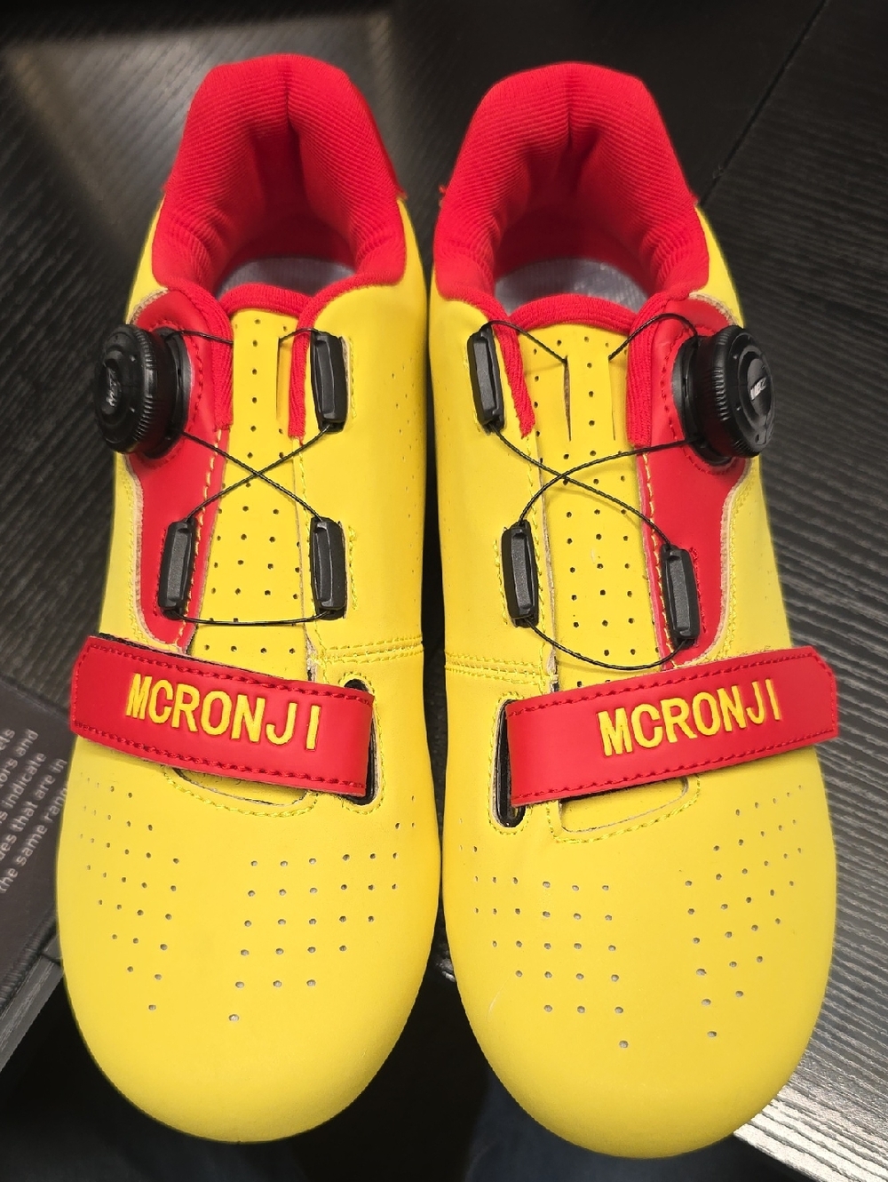 MCRONJI Cylcling Shoes. For Serious Riders. Size 40.  7-7.5 Mens  9-9.5 Women's
